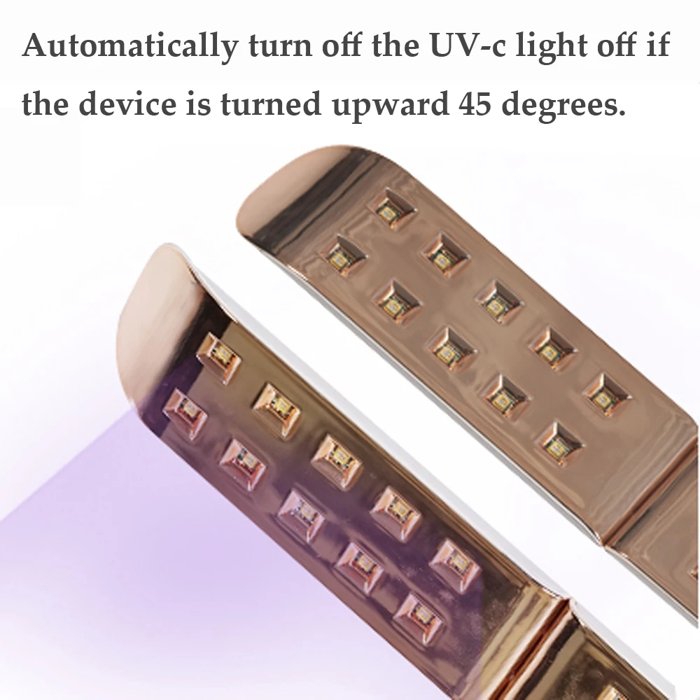 Складная УФ лампа для дезинфекции USB 5 В бытовые ультрафиолетовые лампы 18