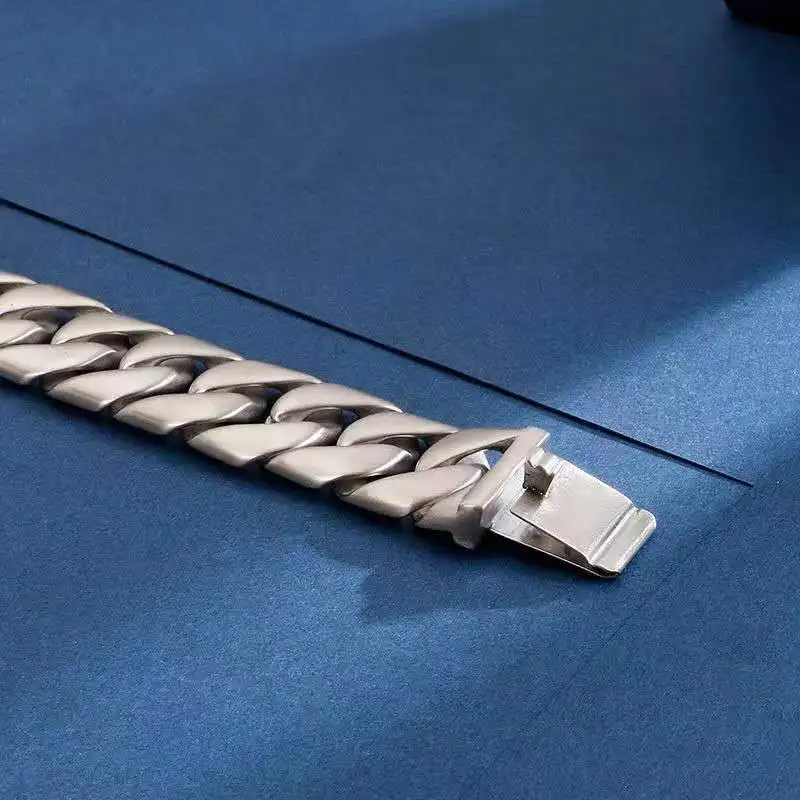 Для мужчин Пиджаки для мальчиков тяжелые в стиле панк рок матовый браслеты с