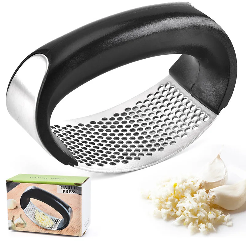 Чеснок Пресс имбирь Прессер дробилка соковыжималка резак нержавеющая сталь