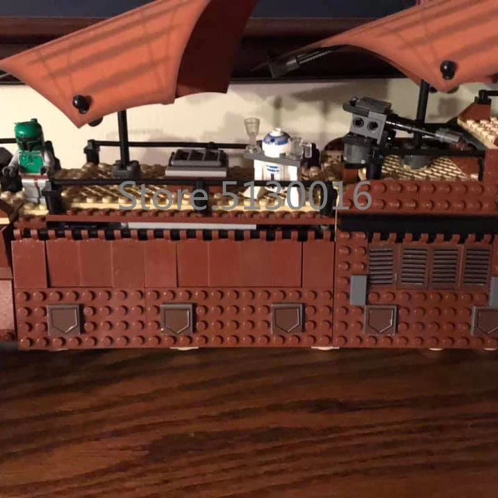 05090, Парусная баржа Jabba Star Wars, 821 шт., модель 6210, строительные блоки, кирпичи, развивающие игрушки