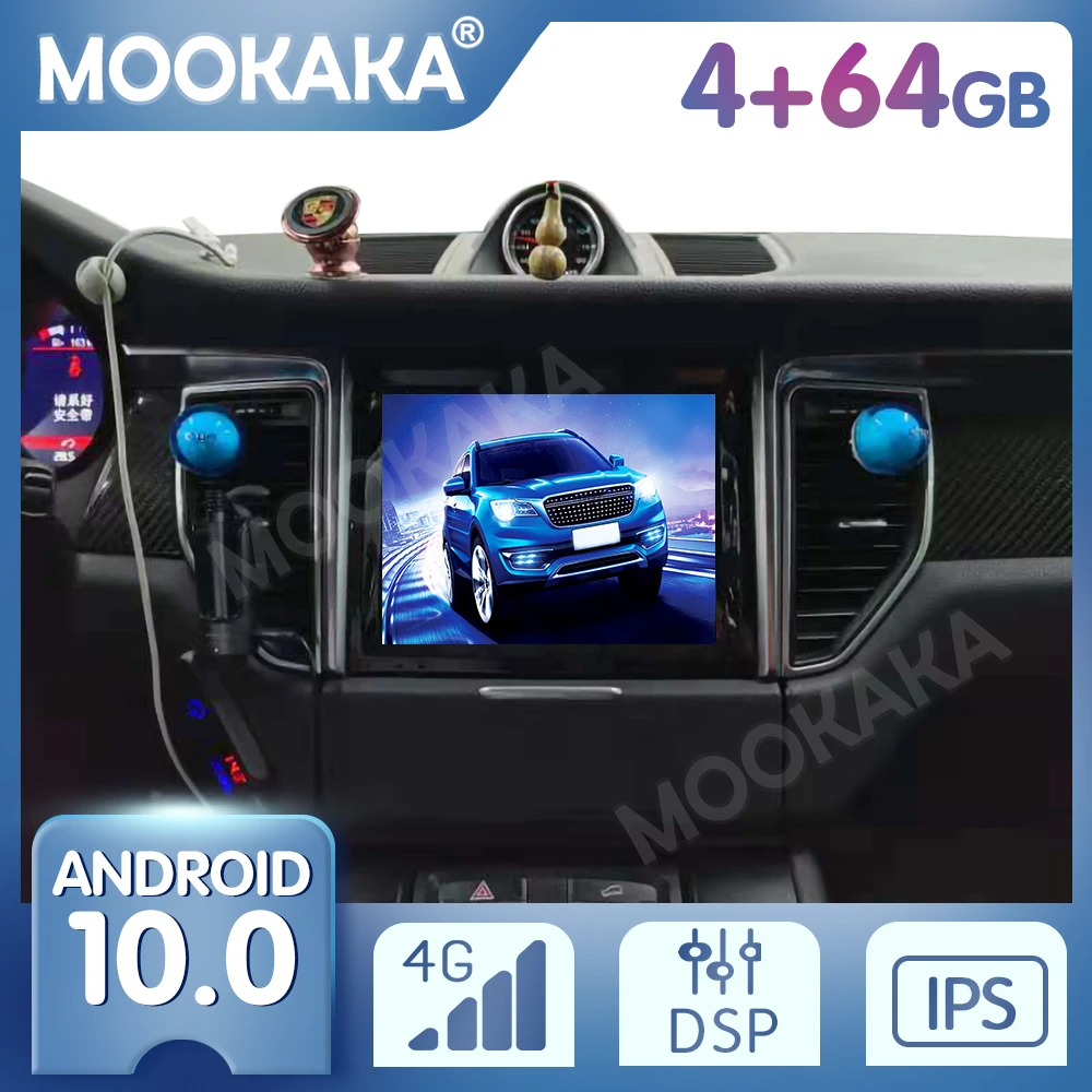 

IPS Android 10,0 для Porsche Macan 2014-2016 Автомобильный GPS навигатор мультимедийный плеер автомобильный стерео радио рекордер головное устройство DSP Carplay