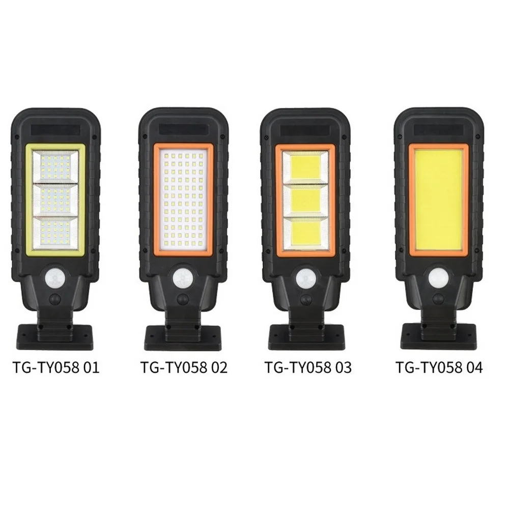 

Solar Remote Control Wall LED Light Outdoor Solar Lamp Powered Sunlight Waterproof human body induction Light Garden Decoration5