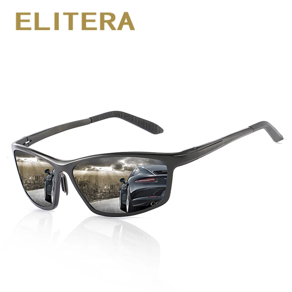 ELITERA новые роскошные поляризованные солнцезащитные очки мужские водительские оттенки мужские солнцезащитные очки винтажные вождения классические солнцезащитные очки мужские очки