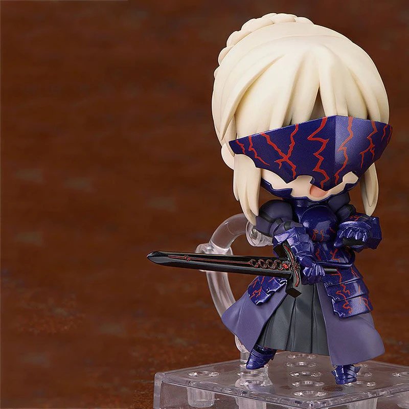 Фигурки аниме fate stay night Arturia Pendragon Alter saber 363 # ПВХ 10 см экшн-фигурка Q.ver Коллекционная