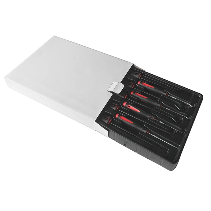 

9 Pcs Pick Set Tools Precision Pick & Hook Set with Scraper Automotive Electronic Hand Tools Precision Hooks Puller
