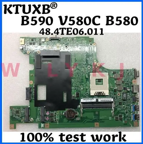 KTUXB 48.4TE06.011 90002022 материнская плата для Lenovo B590 V580C B580 ноутбука PGA989 HM77 DDR3 100% тестовая