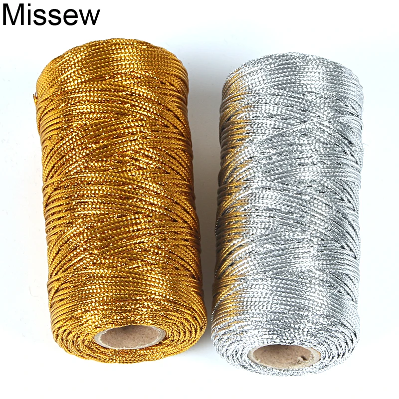 Ленты золотистые и Серебристые для поделки 100 м/рулон 1 5 мм |