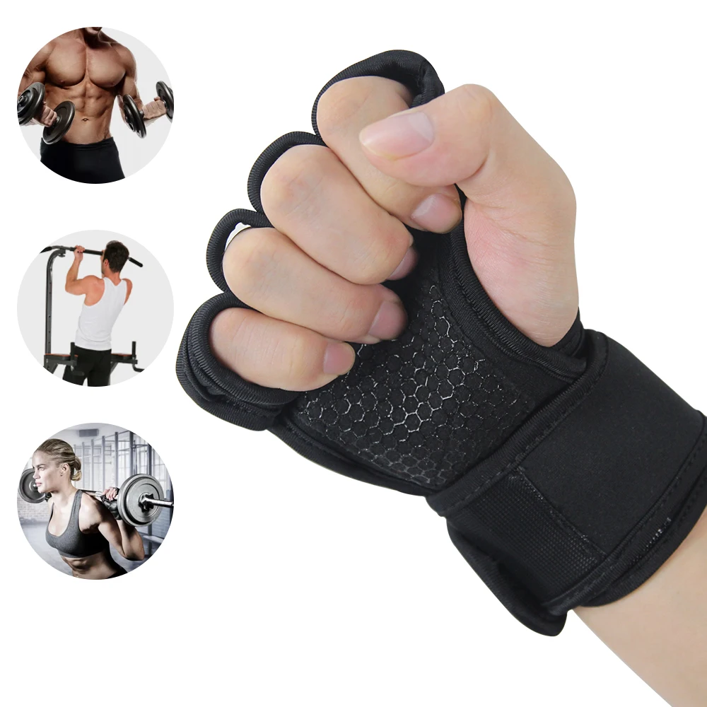 Перчатки для фитнеса тяжеловесные спортивные перчатки тренировок бодибилдинга