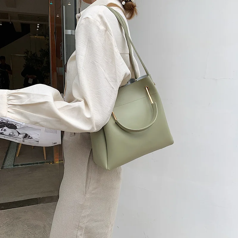 Женская модная сумка-мешок через плечо женская сумка желтые большие сумки-тоуты