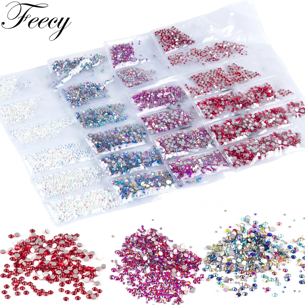 стразы для ногтей маникюра украшения декор камни украшение на ногти стекло