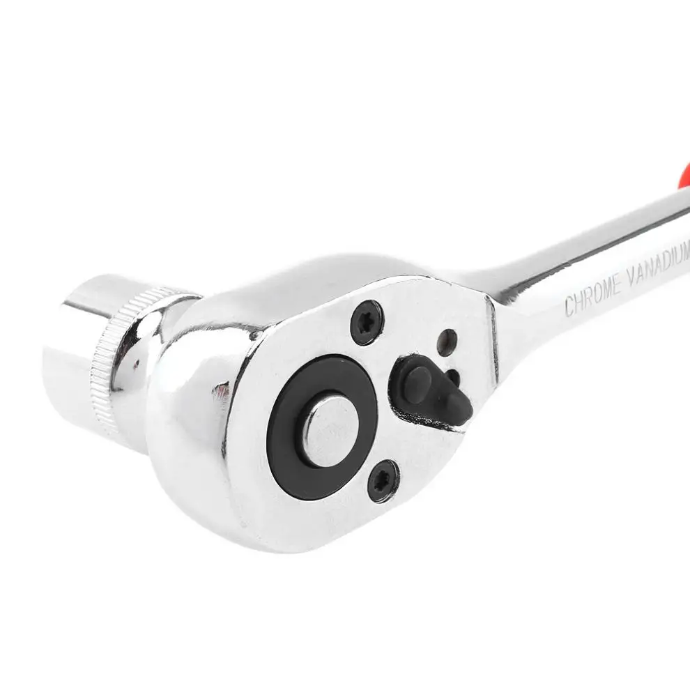 Набор двухрядных торцевых ключей с трещоткой и удлинителем для ремонта