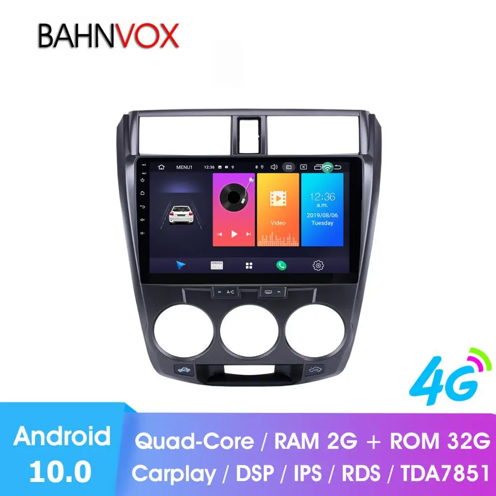 10 1 &quotandroid 0 RAM2G Автомобильный gps dvd плеер для honda city 2008 2013 автомобильный Радио