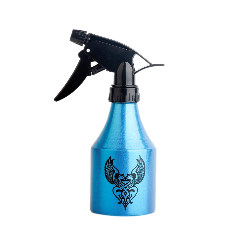 Синий 200 мл Алюминиевая тату спрей бутылка зеленые водоросли Очистка Спрей