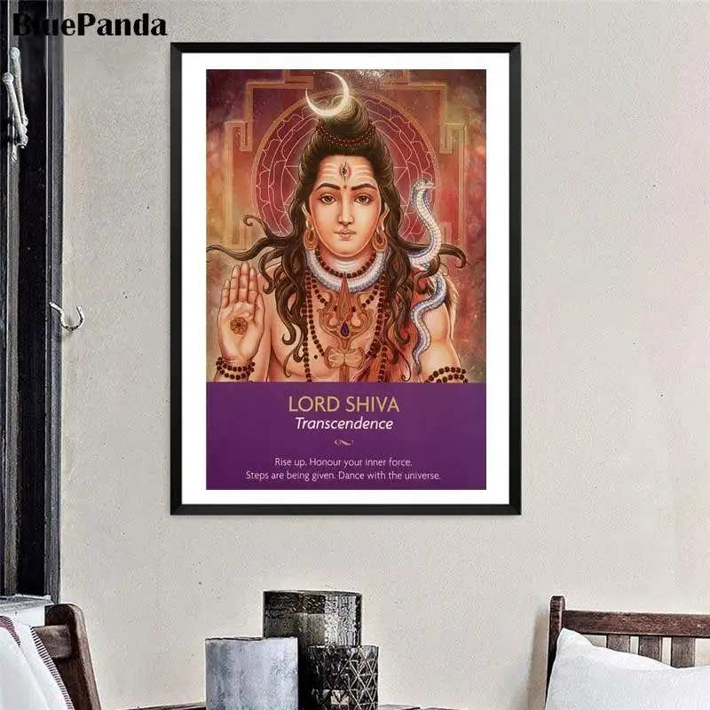 Индийская Шива религия Печать на холсте картина модульные картины для гостиной