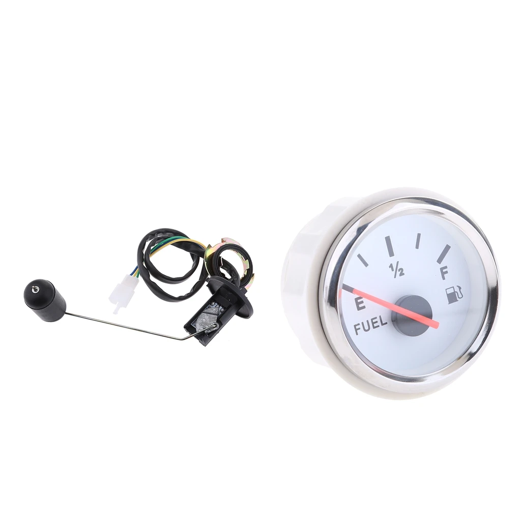 2" 52mm Fuel Level Gauge Meter With Sensor E-1/2-F Pointer Kit | Автомобили и мотоциклы