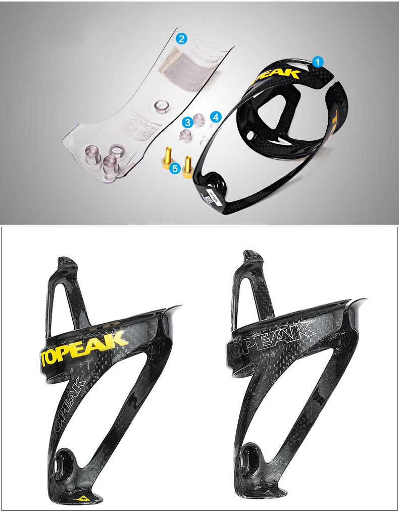 Topeak держатель для велосипедной бутылки горный велосипед Регулируемый