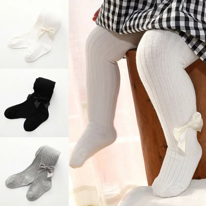 Абсолютно новые оригинальные детские колготки для маленьких девочек однотонные