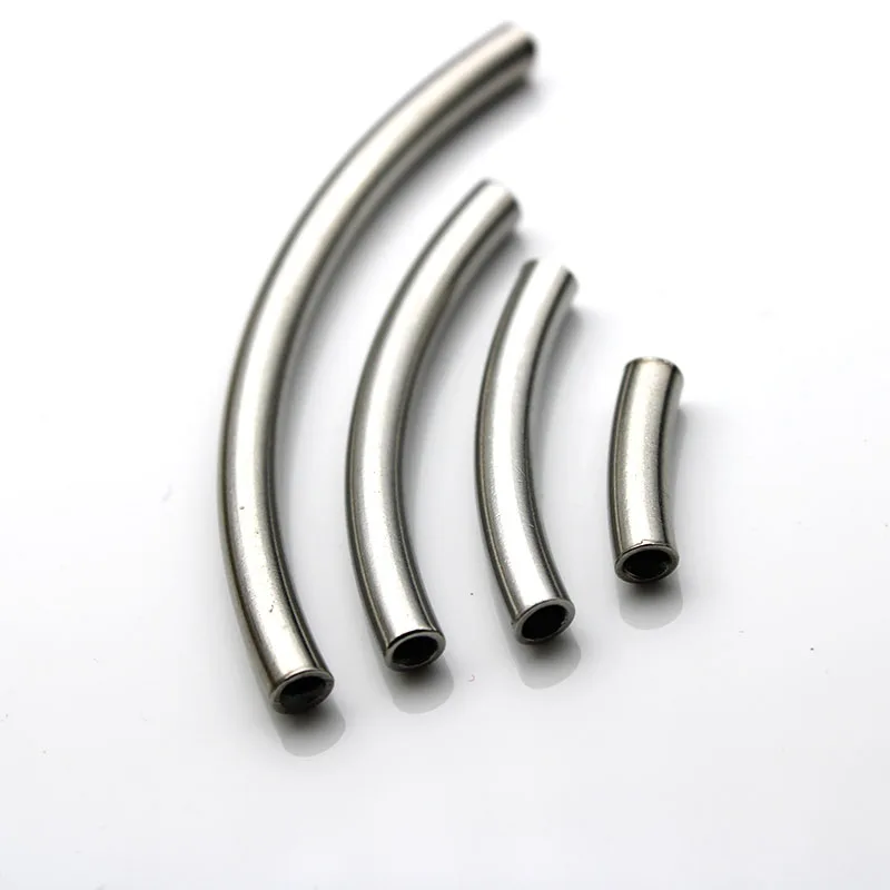 10 шт. бусины из нержавеющей стали с отверстием 2 5 мм|Бусины| |