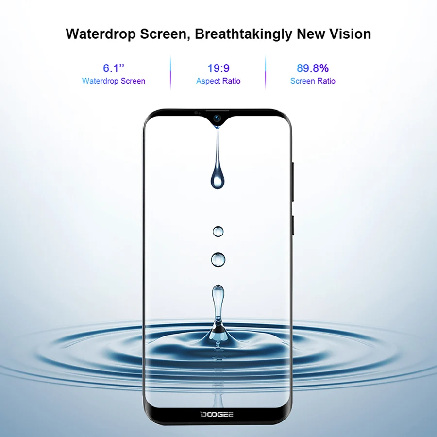 DOOGEE X90 смартфон с 5 дюймовым дисплеем четырёхъядерным процессором MT6580A ОЗУ 1 ГБ ПЗУ