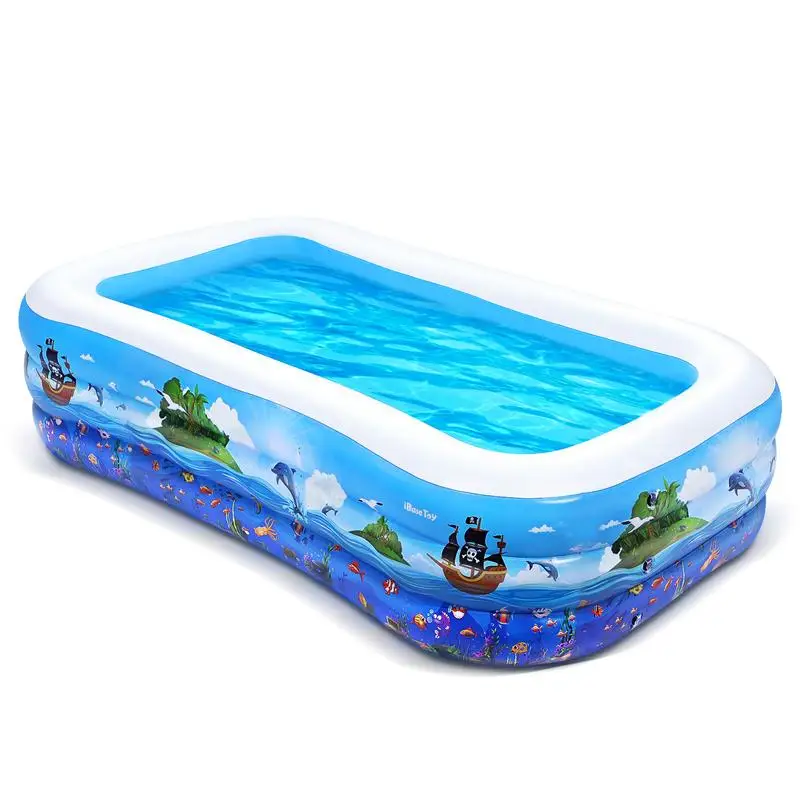 

IBASETOY Scratch Resistant Leakproof Bathing Pet Baby Bathtub Inflatable Pool Paddling Pool Ball Pool