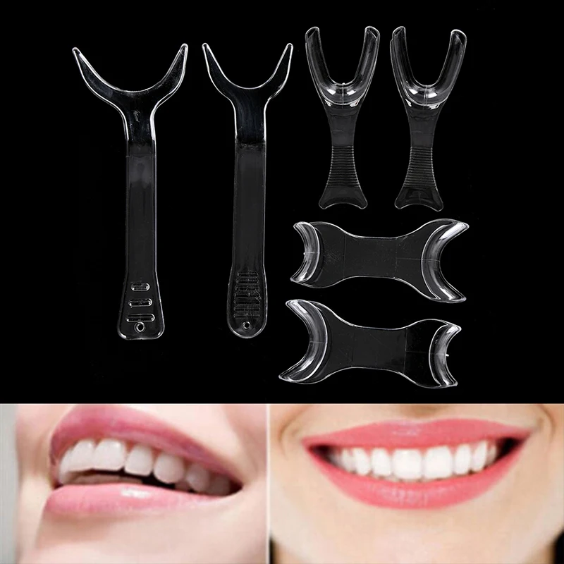 

4pcs/6pcs Mouth Openers Dental Tooth Intraoral Lip Cheek Retractor Mouth Opener Set Orthodontic Brace Trays Dental Equipment