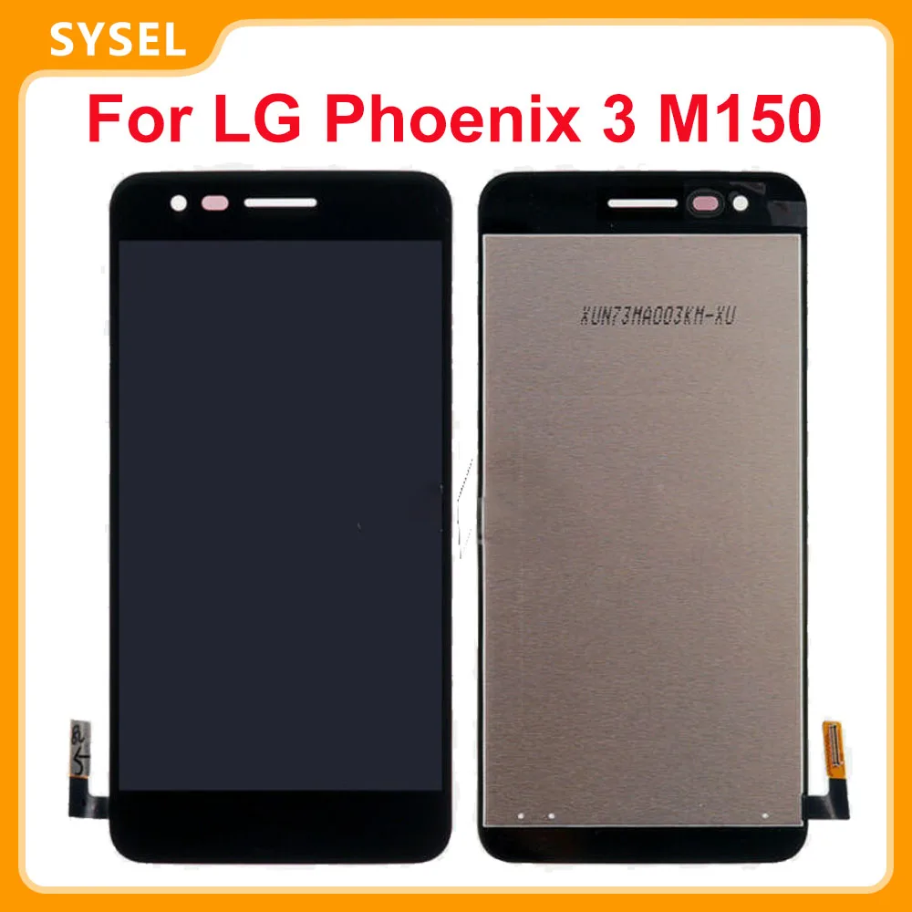 

For LG Phoenix 3 M150 AT&T LCD Display Touch Screen Digitizer Glass Assembly M153 M154 LG-M153 LG-M154 Repair Screen Free Tools