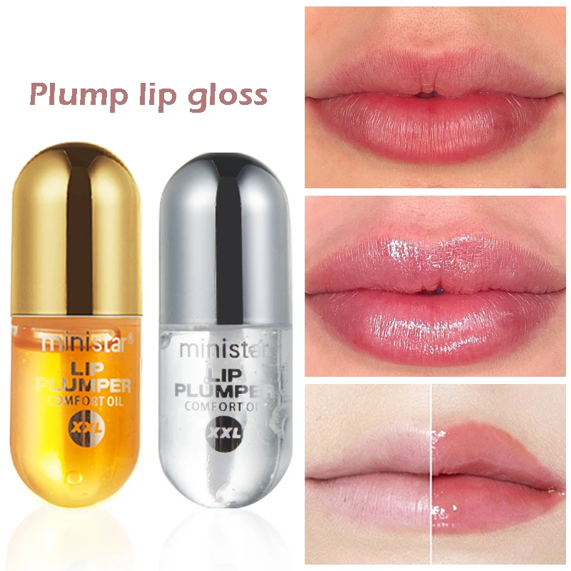 Капсулы имбирной мяты 1 шт. масло для губ увлажняющий макияж сексуальный блеск