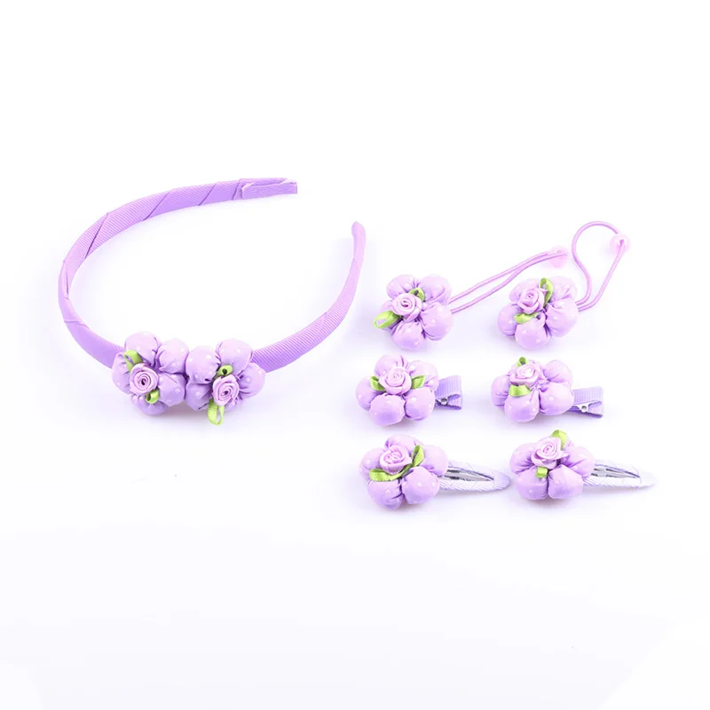 Набор заколок для девочек 7 шт./компл. цвет в ассортименте | Аксессуары одежды