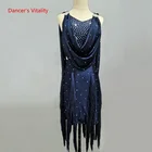 Одежда для конкурсов латиноамериканских танцев, профессиональная одежда для женщин, высококачественное индивидуальное платье для латиноамериканских танцев, танцевальная одежда румбы, наряд, костюмы