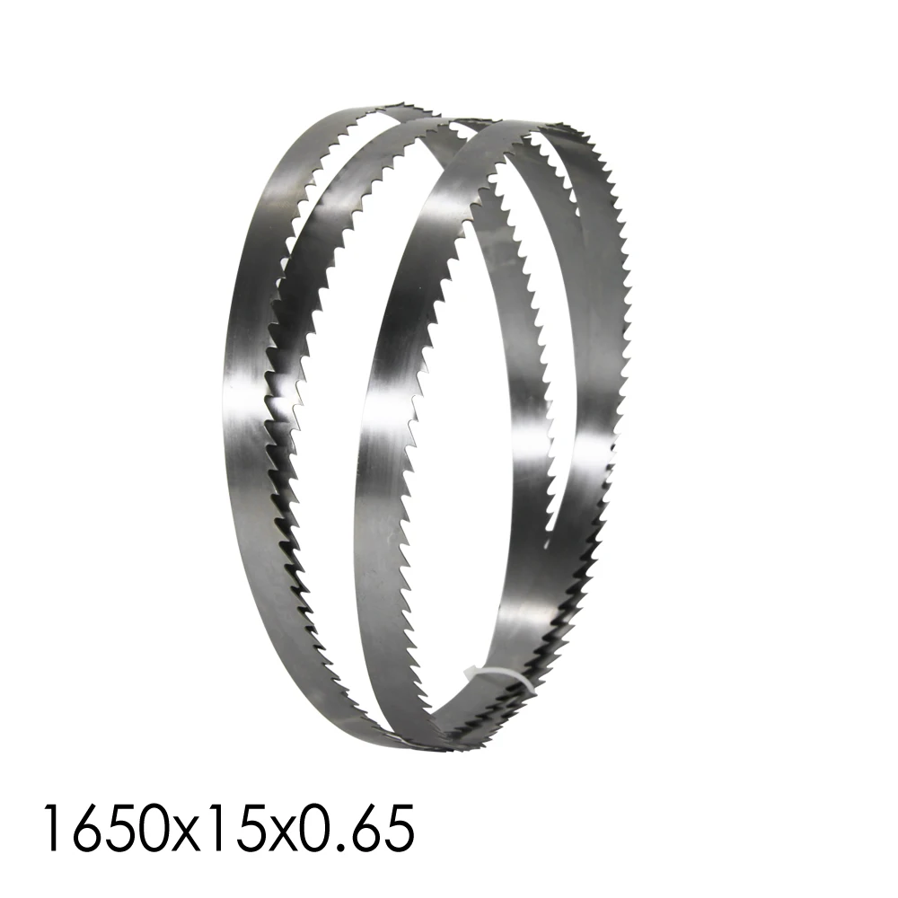 Ленточная пила TPI 6 для резки костей замороженного мяса 2 шт. 1650 мм x 15 0 65 мм|Полотна