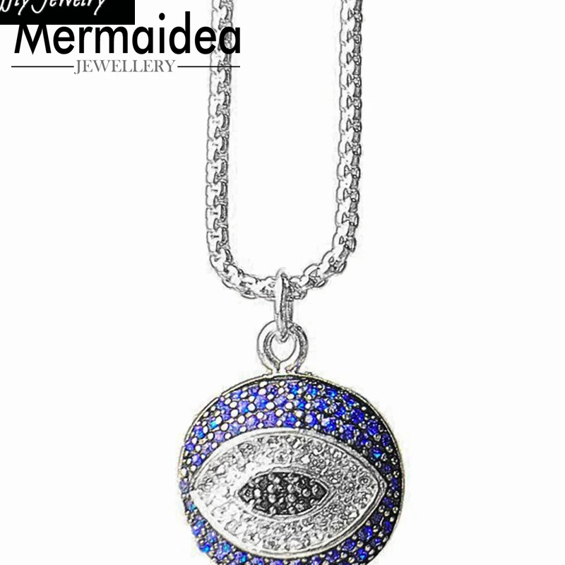 Турецкие звенья для глаз цепочка с подвеской ожерелье модные цепочки в вечернем