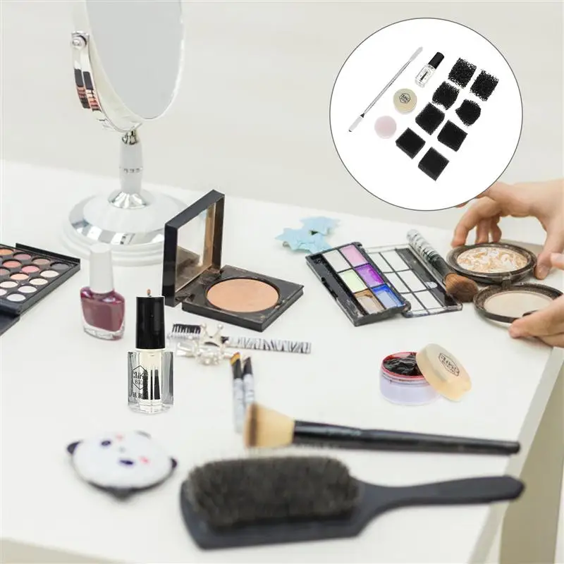 5pcs Makeup Kit Scars Blood Special Effects Stage Fake Wound Molding Skin Wax | Красота и здоровье