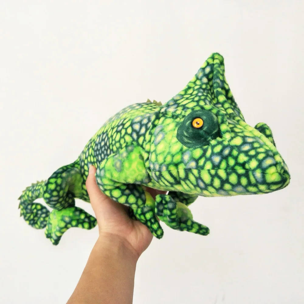 Детская плюшевая игрушка BOLAFYNIA мультяшная Подушка хамелеон для малышей на