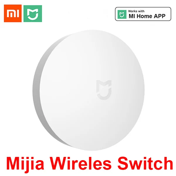 Оптом Xiao mi Aqara датчик окна двери Zigbee беспроводное соединение умный mi ni дверной датчик работает с mi App для Android IOS Телефон - Цвет: 1pc mijia switch