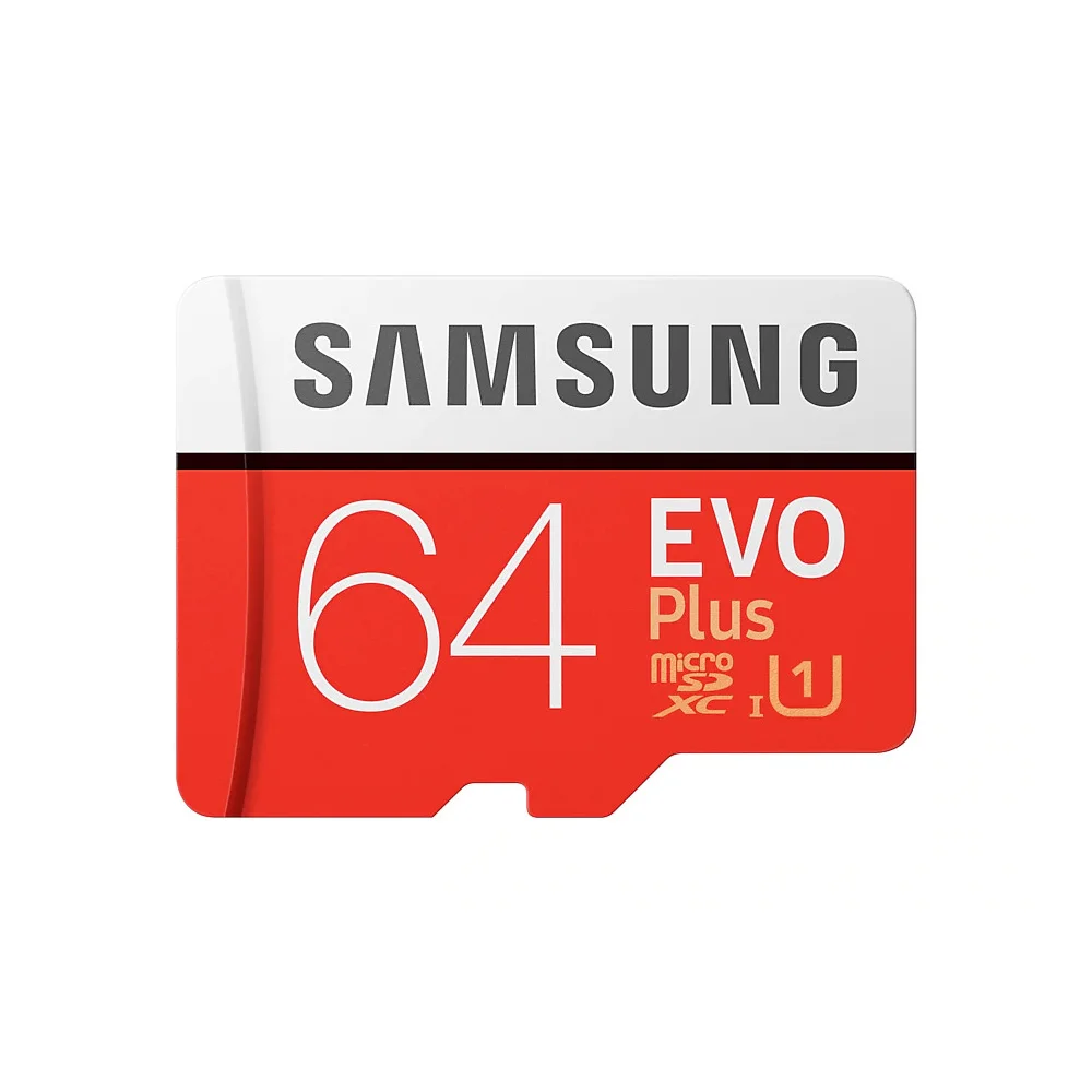 Карта памяти SAMSUNG EVO Plus объемом 32 Гб или 64 ГБ U1 Micro SD карты 128 U3 UHS I TF C10 4K флэш память
