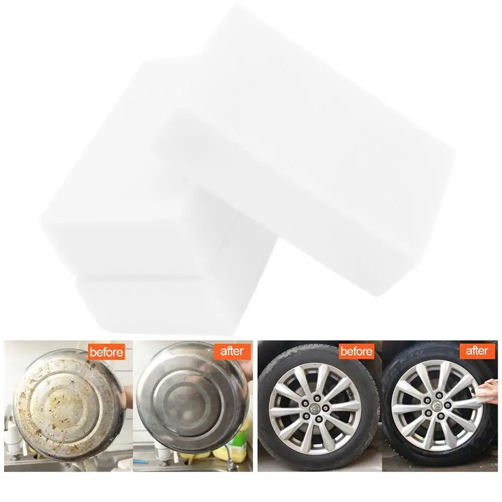 

5/10Pcs Car Multipurpose Rectangle Stains Remove Magic Cleaning Eraser Sponge