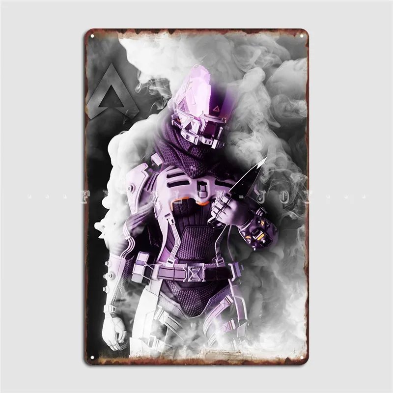 

Wraith Apex Legends 20200 Metal Plaque Poster Kitchen Painting Décor Wall Cave create Tin sign Poster