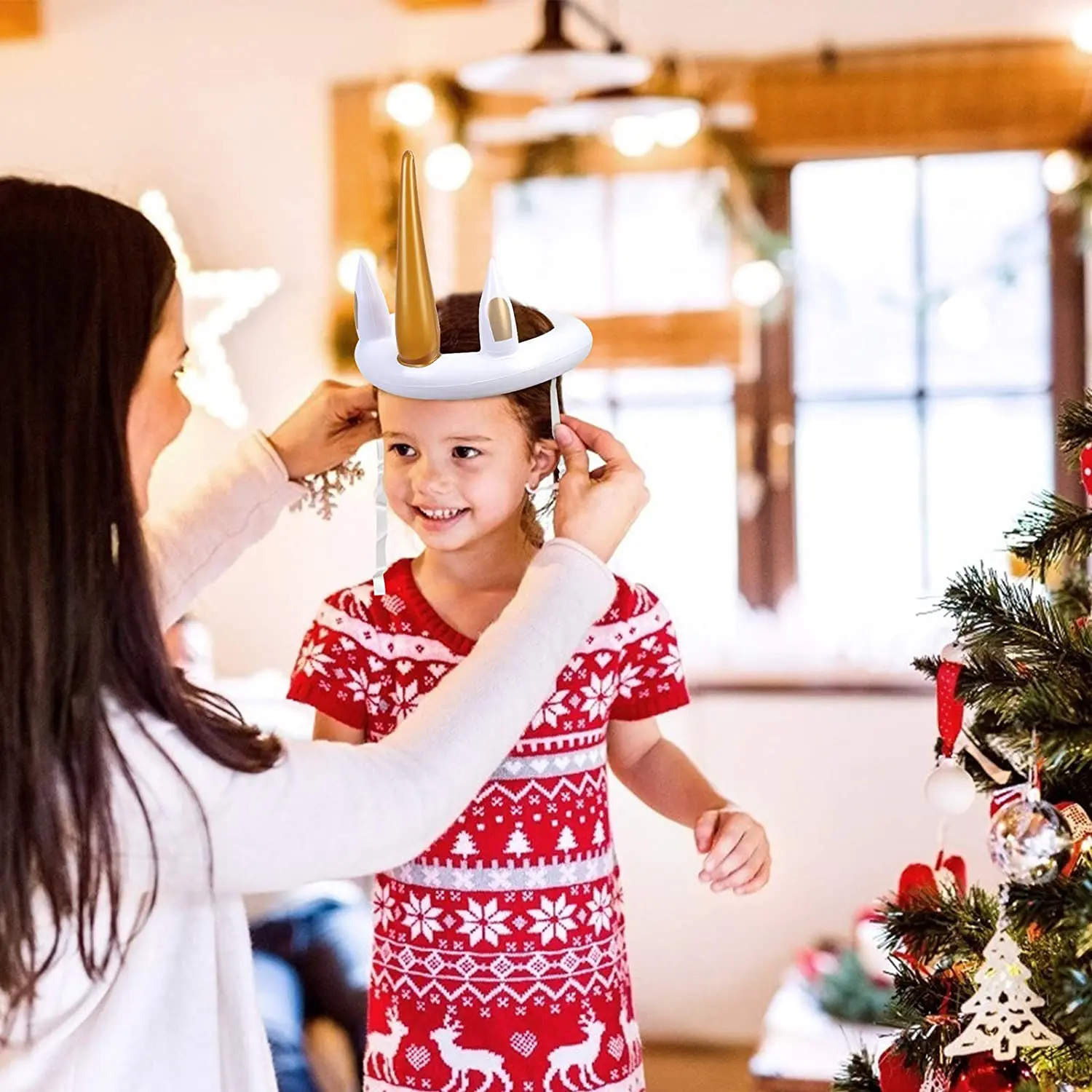 10 наборов игрушка единорог с кольцами для детей и взрослых|Шляпы вечеринок| |