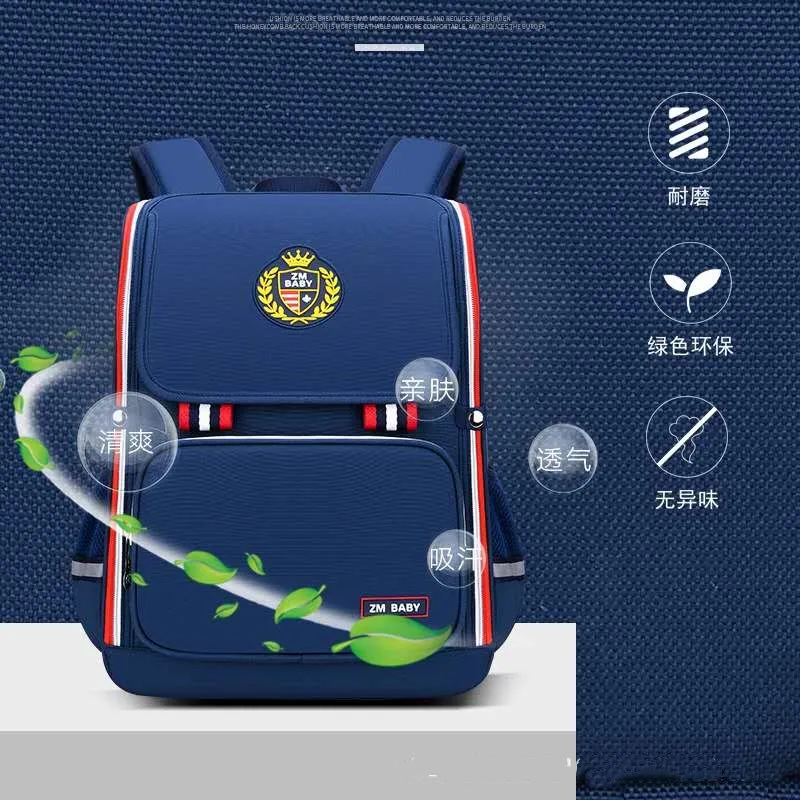 2021 Children School Bag for Boys Girls Student Space Backpack Primary Student Knapsack Large Capacity Super Light Mochilars