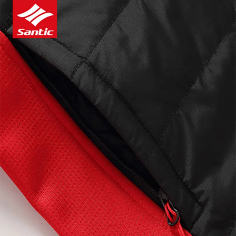 Santic Мужская Зимняя Термальная велосипедная Джерси с длинным рукавом флисовая