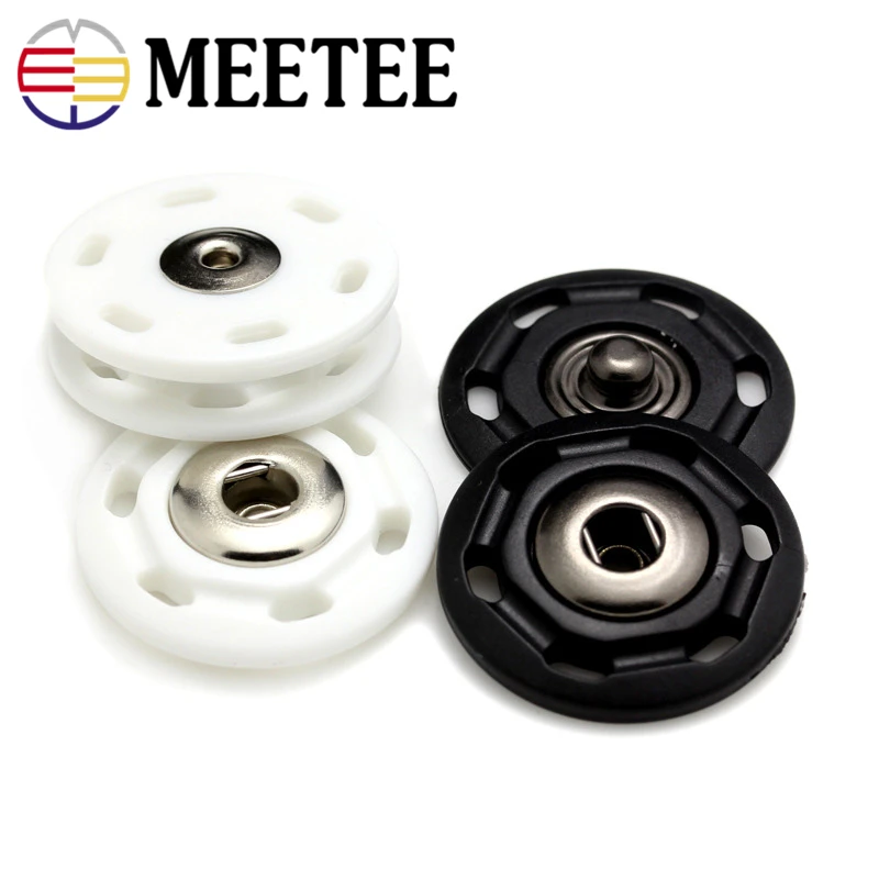 Нейлоновые женские кнопки высокого качества 100 шт. невидимые для пальто одежда