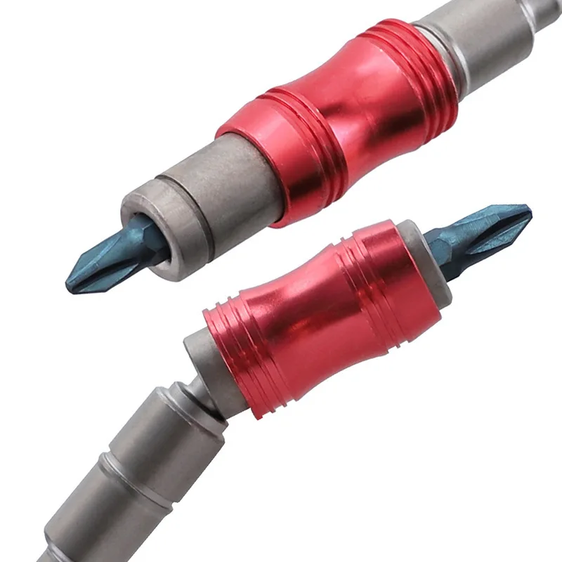 

Adjustable 20 Angle Screwdriver Bit Extension Rod Holder Direction Electric Drill Driver Adapter Rod Sleeve Rotor Replacement
