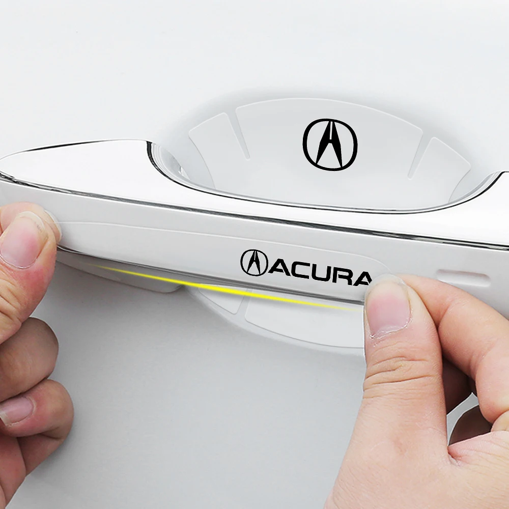 8 шт. прозрачные наклейки на дверную ручку автомобиля Ford Focus 2 3 Mustang Ranger Fusion Mondeo mk4 |