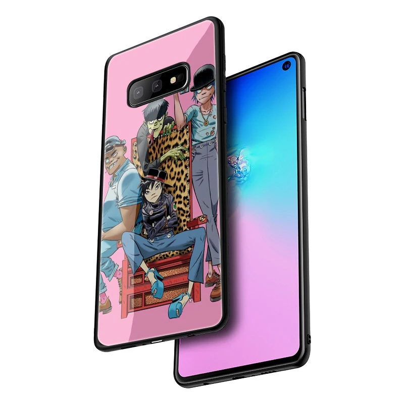 Чехол для телефона из закаленного стекла Samsung S7 Edge S8 S9 S10 Note 8 9 10 plus A10 20 30 40 50 60