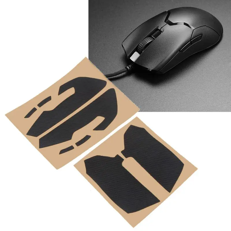 Оригинальные коньки для мыши Hotline Games боковые наклейки устойчивые к поту коврики