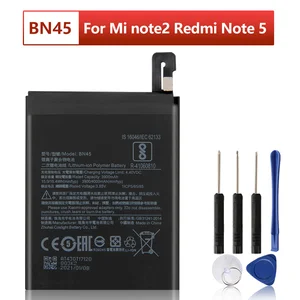 Сменный аккумулятор BN45 для Xiaomi Mi Redmi Note 5, Redmi note5, аккумуляторы для телефона Redrice Note5, 4000 мАч