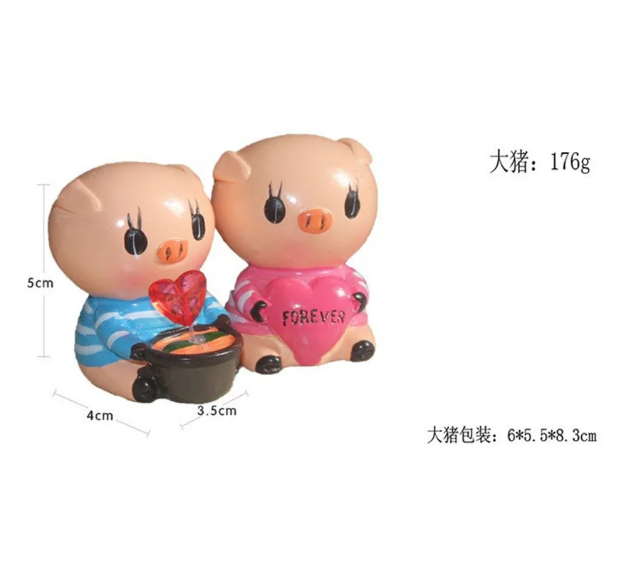 2 шт./компл . оригинальная интерьерная смола милая Фотополимерная декорация для