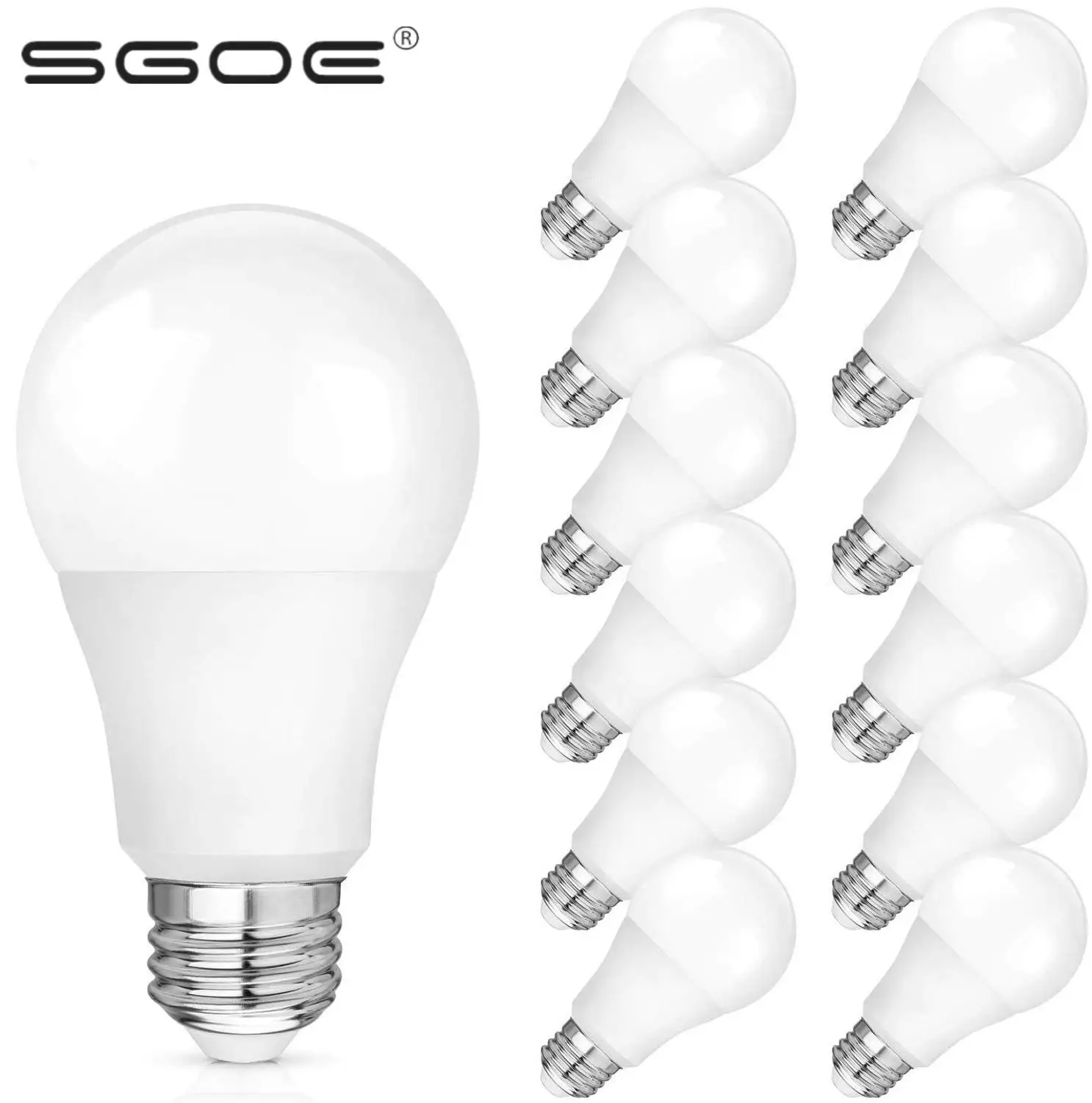 SGOE Светодиодный лампа светодиодный лампы E27 реальные 3W 6 Вт 9 12 15 18 AC 220V 230V 240V lampara