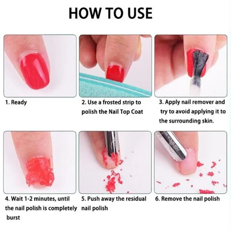 Burst клеевой инструмент для снятия гель-лака с ногтей УФ Базовый Топ пальто