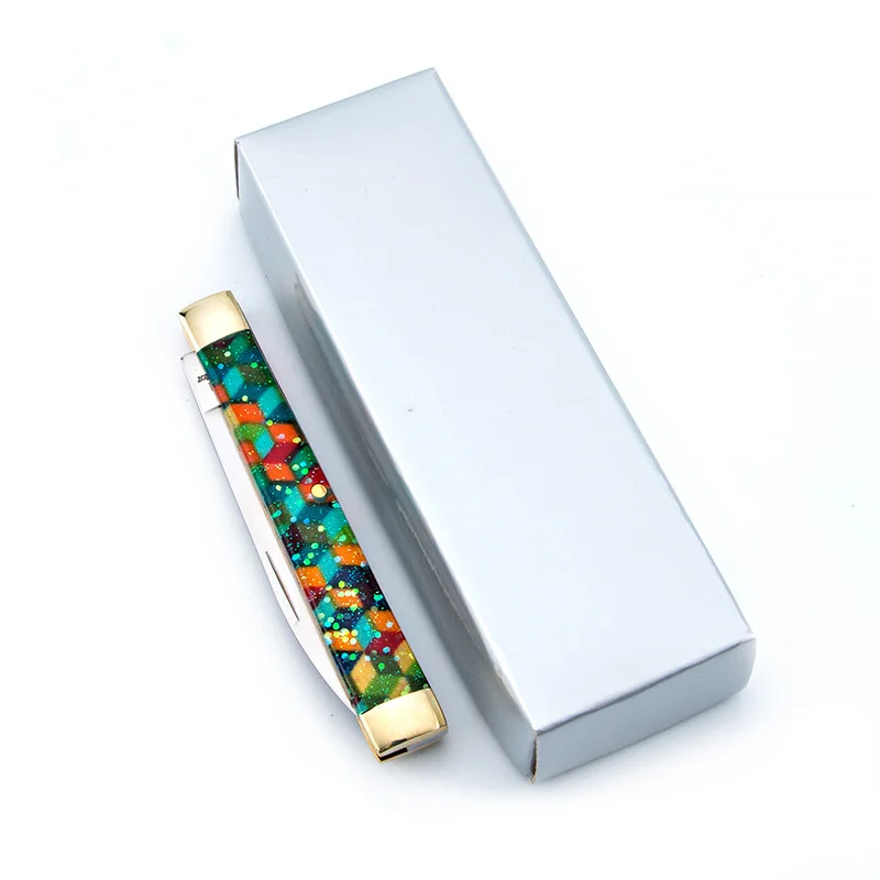 1 шт. многофункциональный нож с полимерной ручкой геометрическим узором | Дом и